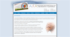 Desktop Screenshot of afabenavente.com